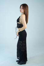 Afterdark Laced Three-Piece Set