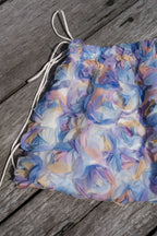 Blue Floral 2-in-1 Top/Skirt