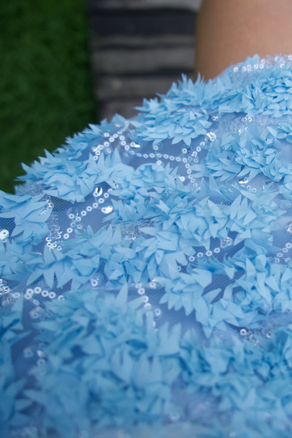 Blue Bloom Two-Piece Set