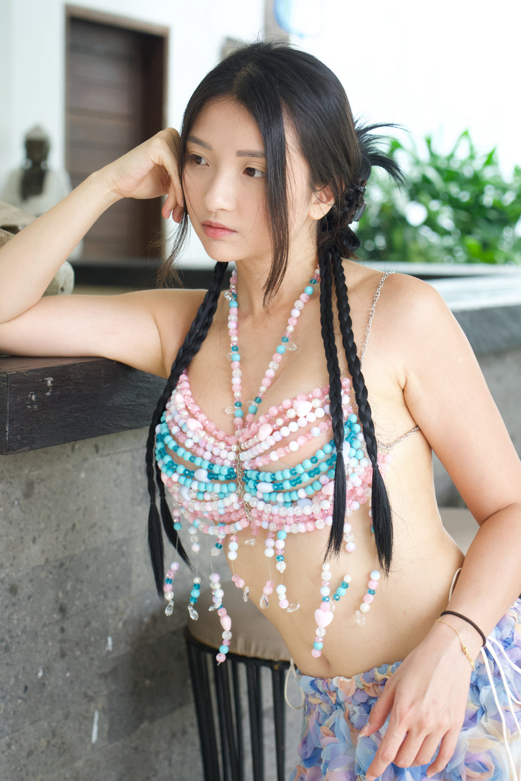 Cotton Candy Siren Top