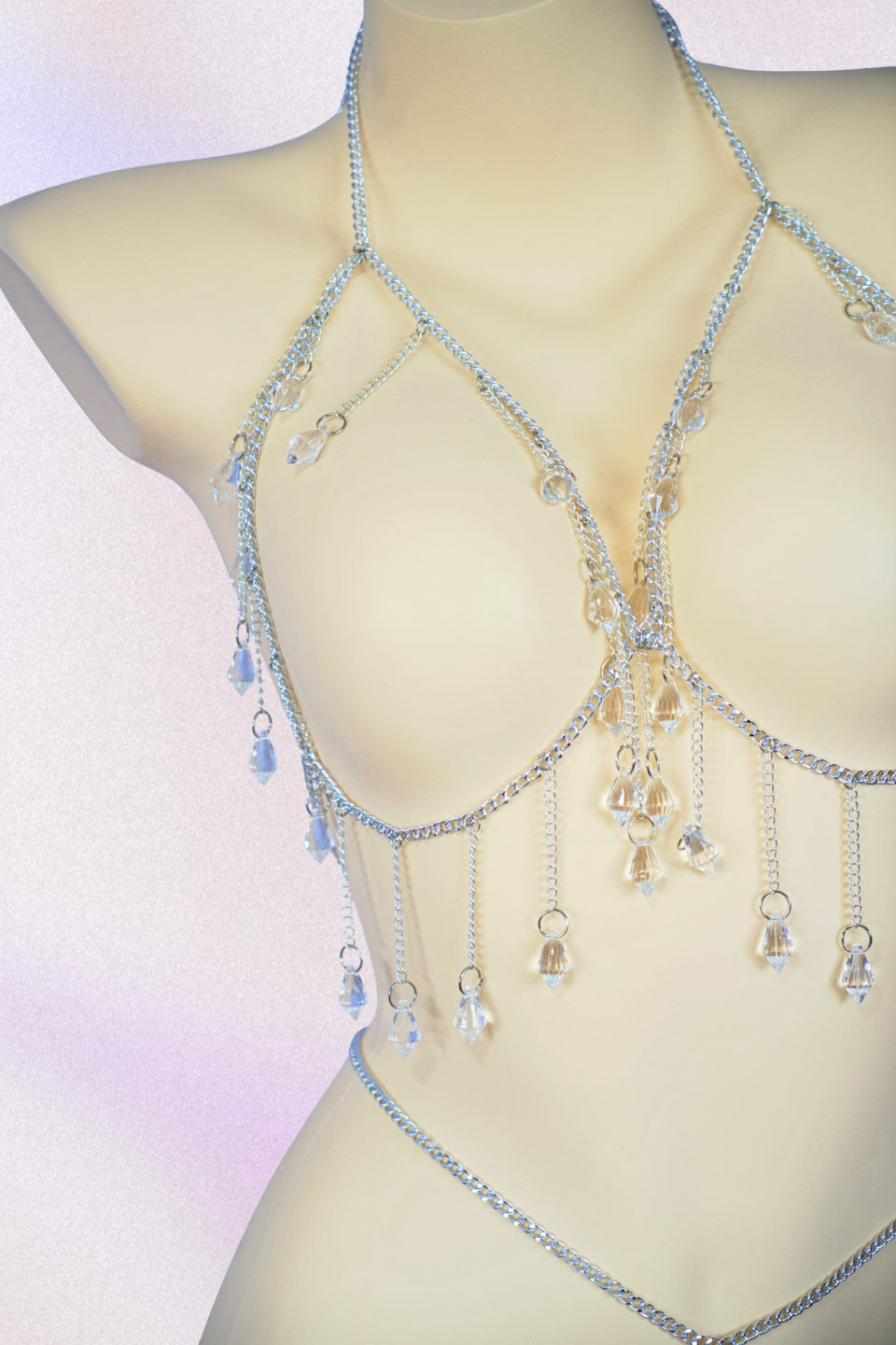 Crystal Drip Body Jewel Set