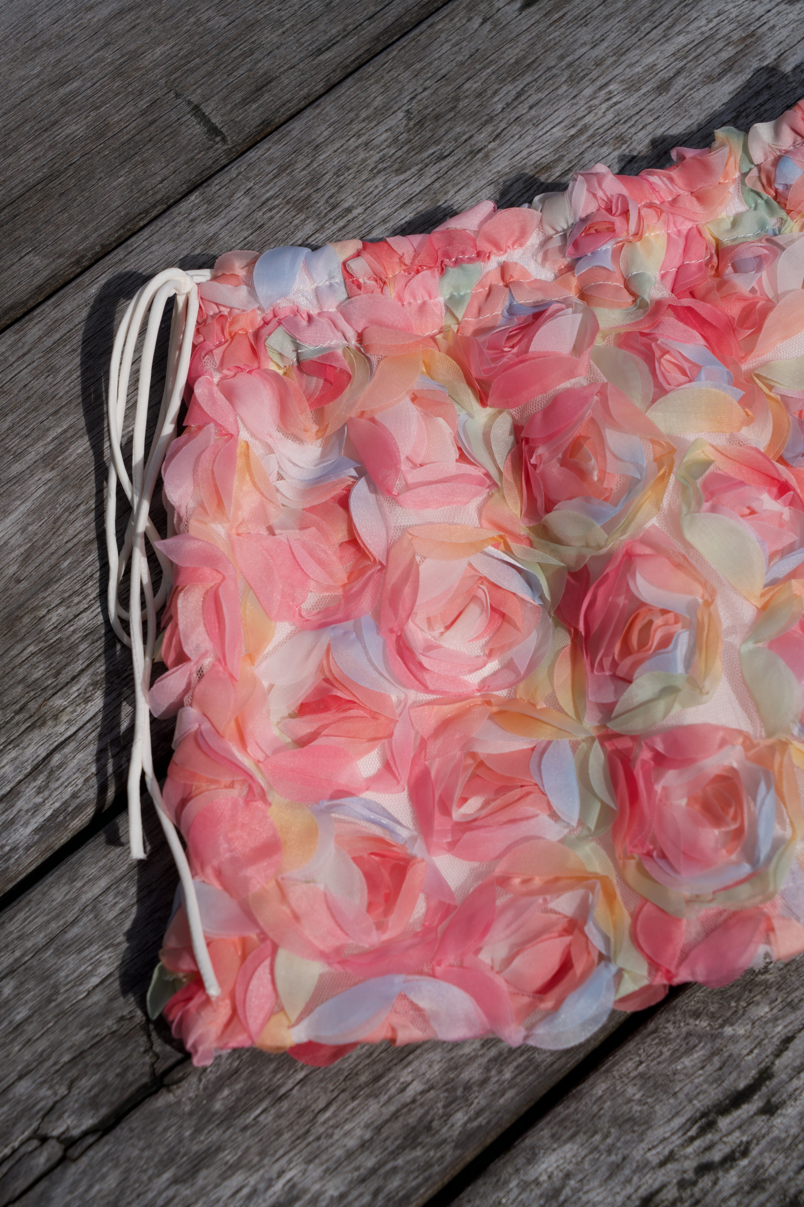 Pink Floral 2-in-1 Top/Skirt