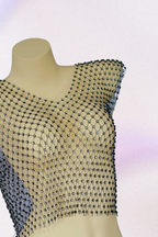 Stardust Fishnet Top