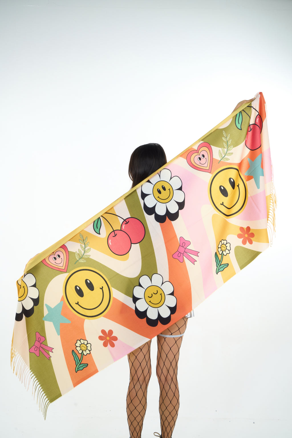 Sweet Smiley Pashmina