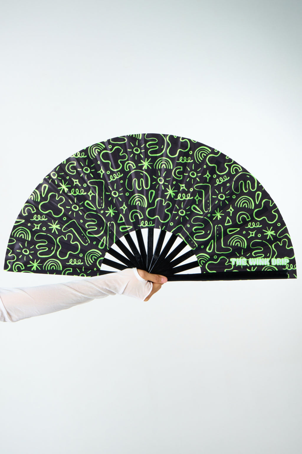 Simply Scribbling Reflective Hand Fan
