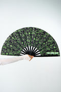 Simply Scribbling Reflective Hand Fan