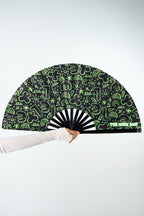 Simply Scribbling Reflective Hand Fan
